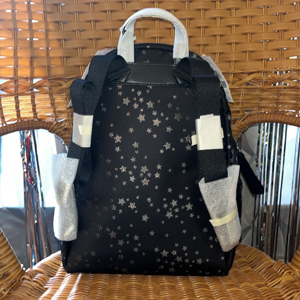 ♠️ kate spade Chelsea Scattered Stars The Little Better Jacquard Nylon Backpack - Picture 8 of 13